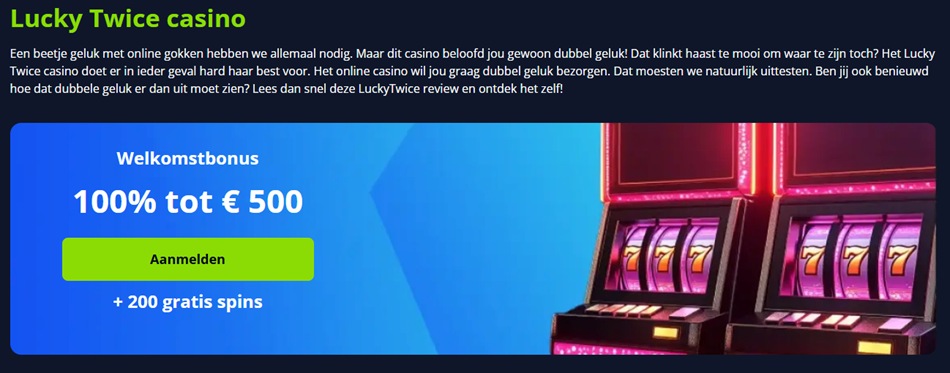 Lucky twice