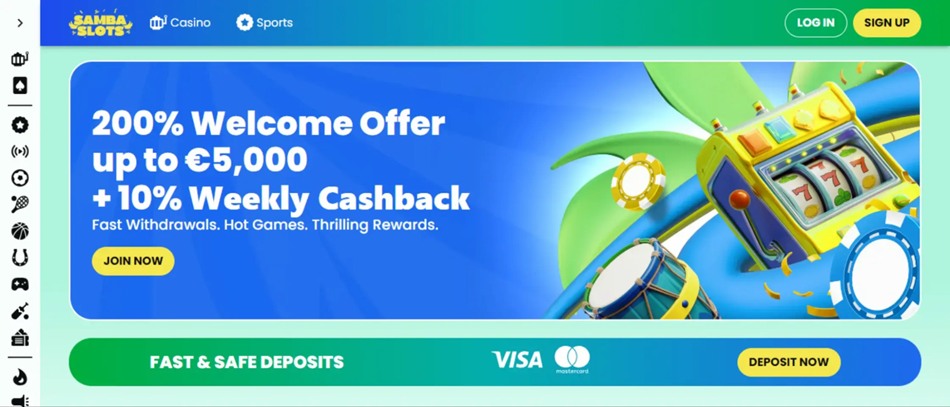 Samba slots